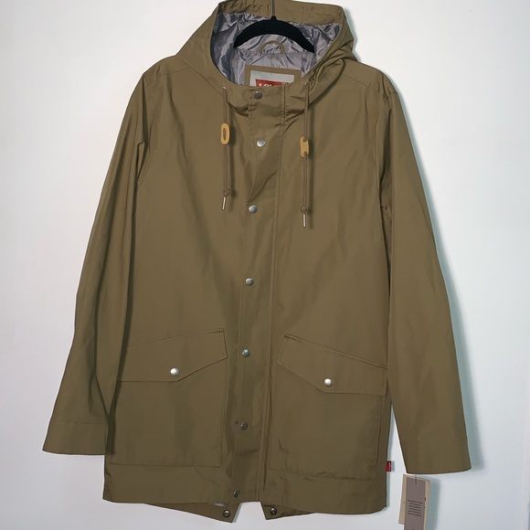 levis lined fishtail parka jacket